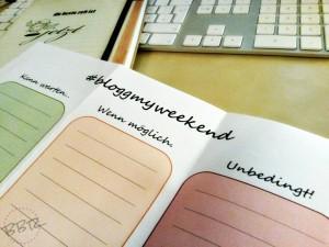 bloggmyweekend