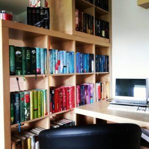 Brösels-Bücherregal-farbig-sortiert-Monatsgebrösel-April-2015