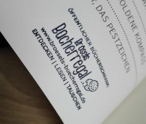Bücherschrank-Stempel