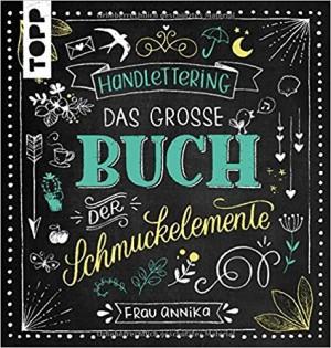 Handlettering Schmuckelemente Deko Frau Annika