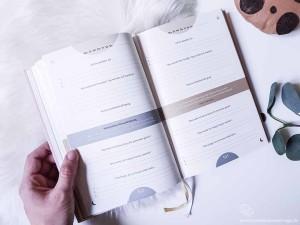Das 6-Minuten Tagebuch Ansicht Tagesansicht