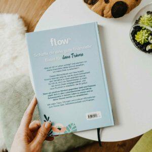 Klappentext Flow Mindful Money von Yvonne Adamek Rückseite Buch